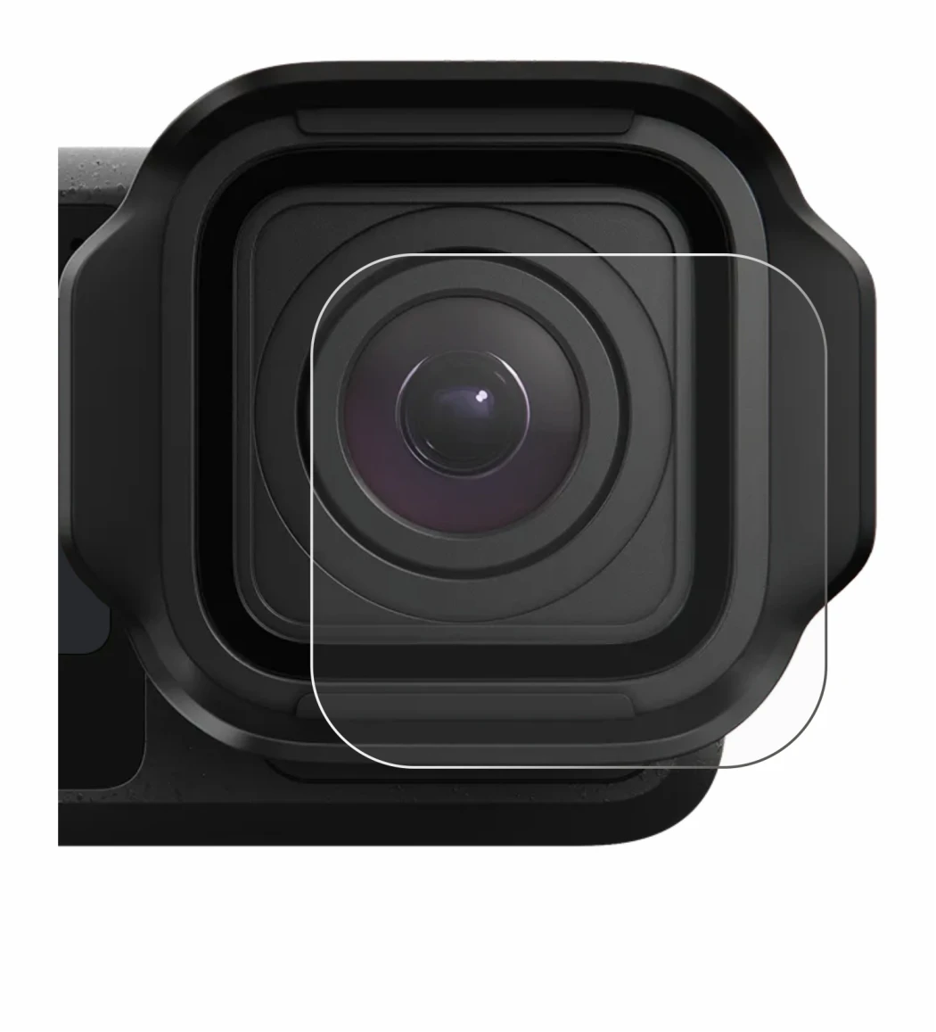 Image of the device GoPro Mission 1 Pro (Lens) with a wide variety of screen protectors.