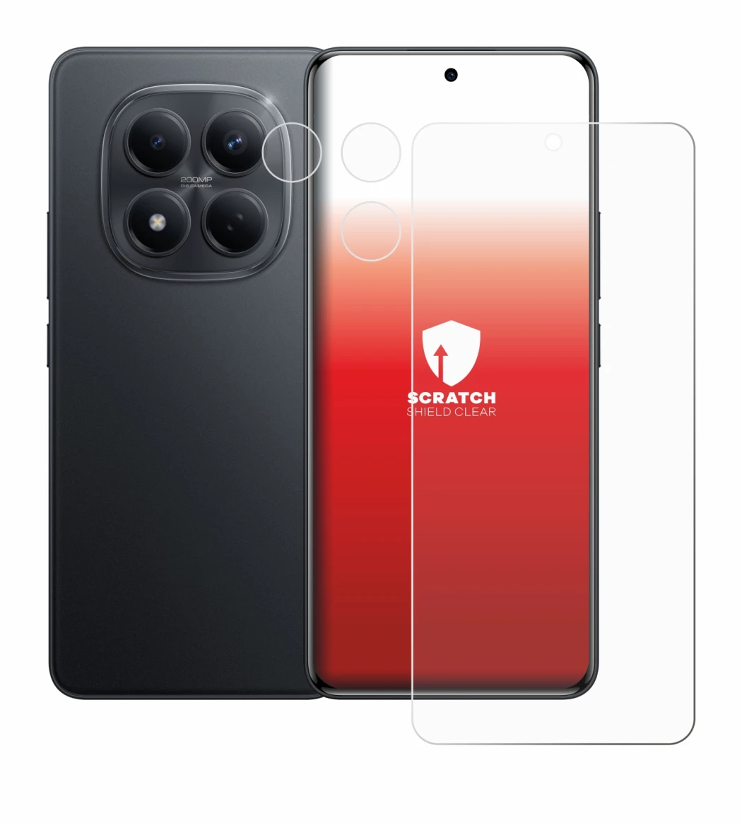 Image of the device Xiaomi Redmi Note 15 Pro 4G (Front+Camera) with a wide variety of screen protectors.