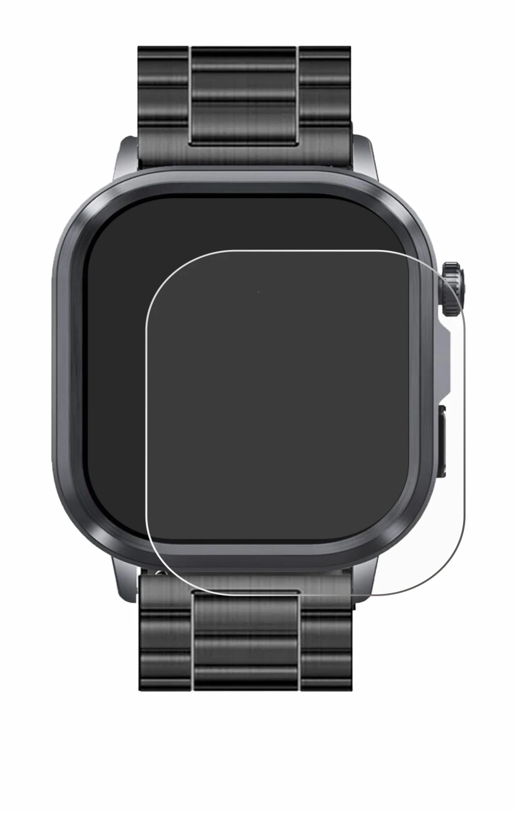 Image of the device Knauermann Pro 4 2026 (rectangular) with a wide variety of screen protectors.
