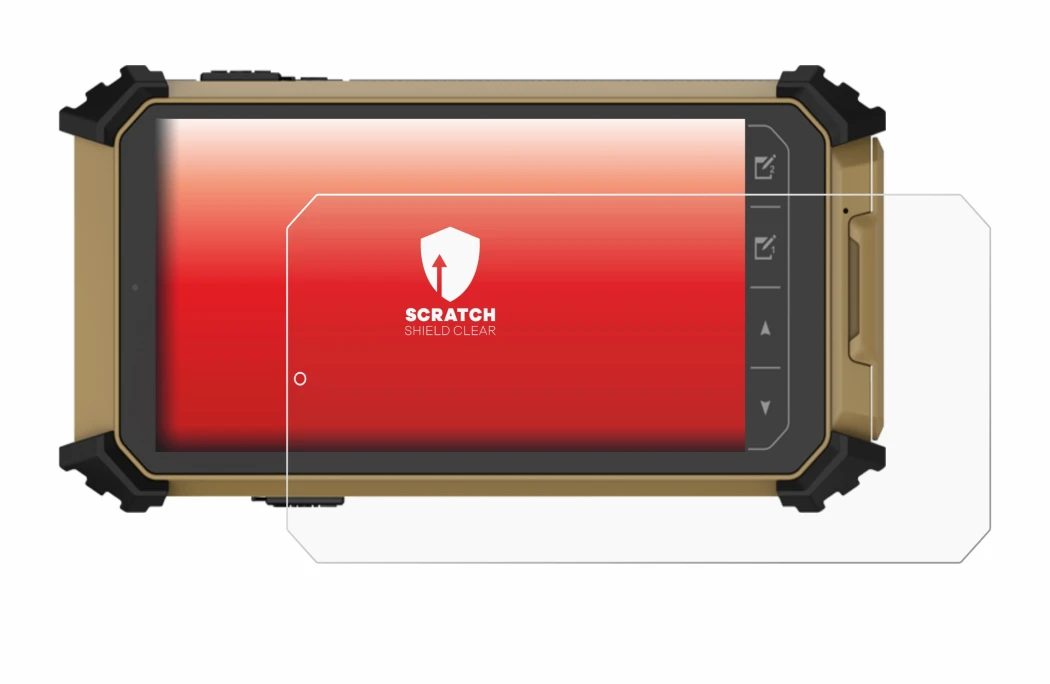 Image of the device DT Research DT361DM (Landscape) with a wide variety of screen protectors.
