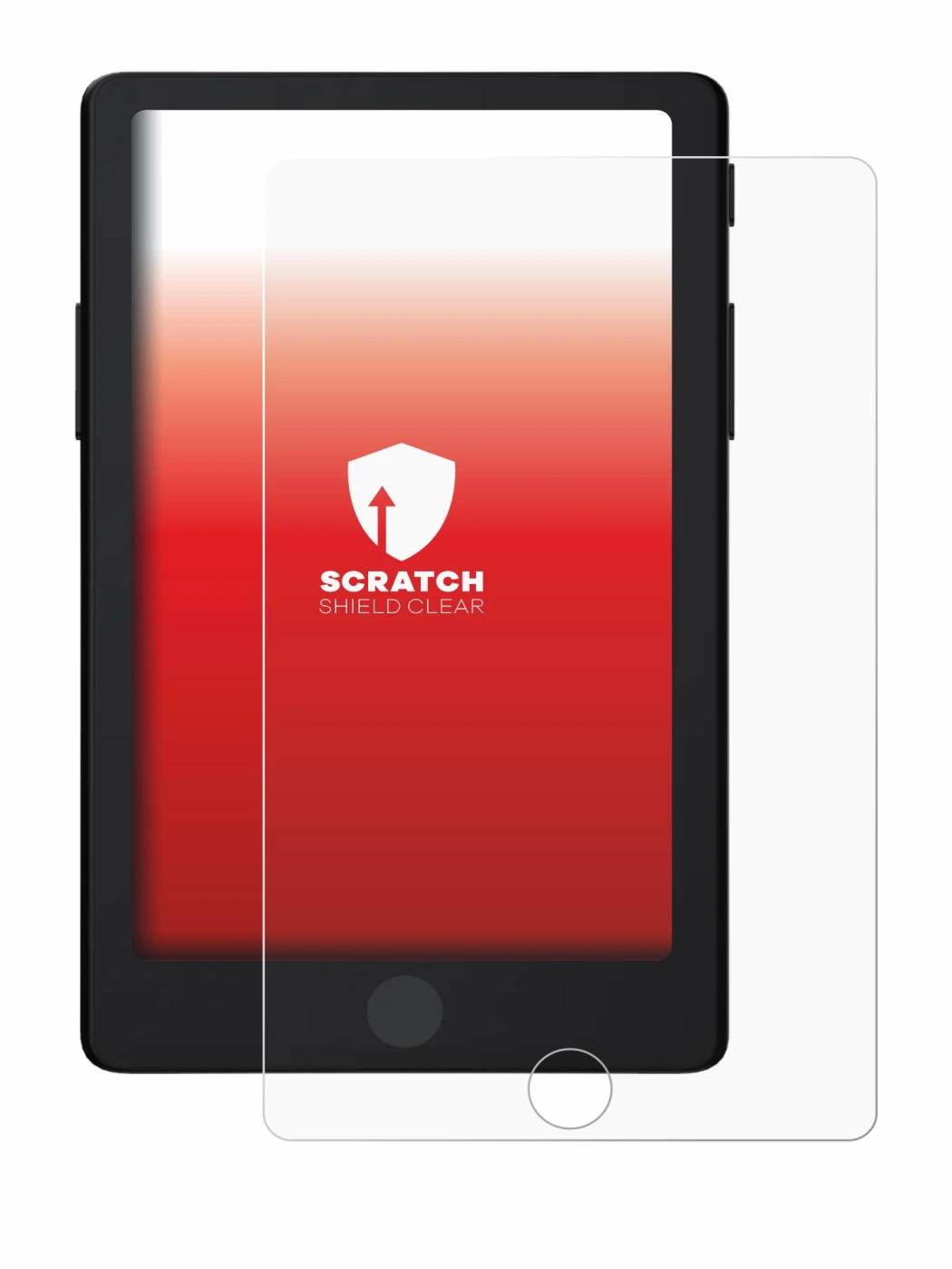 Image of the device Xteink X4 Pro with a wide variety of screen protectors.