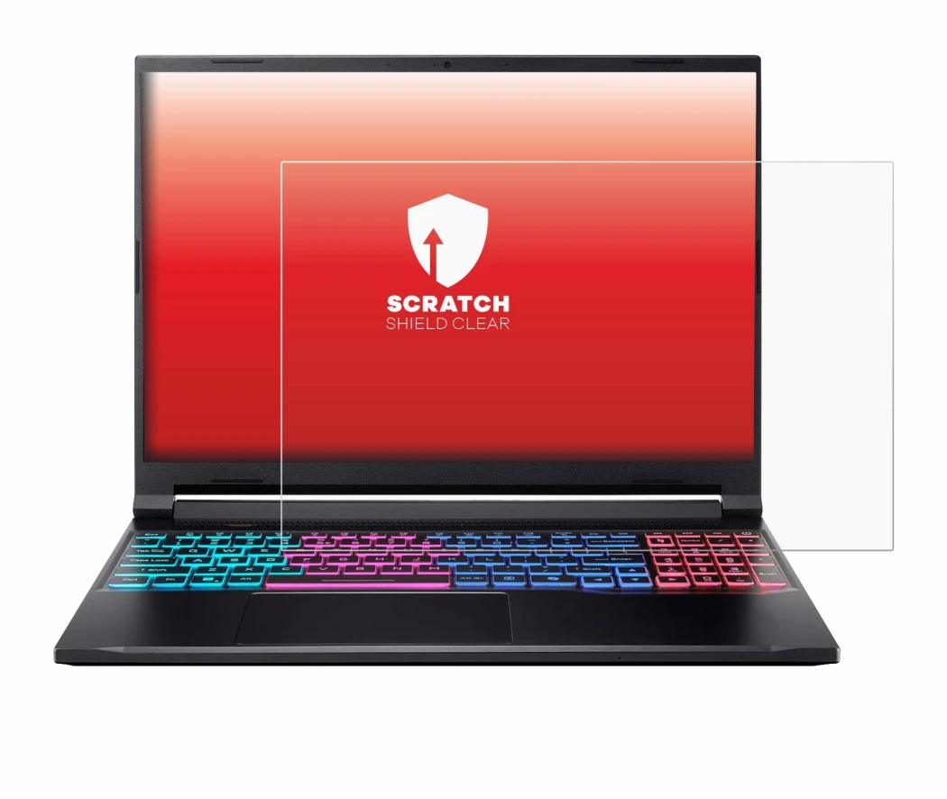 Image of the device Acer Nitro V16S with a wide variety of screen protectors.