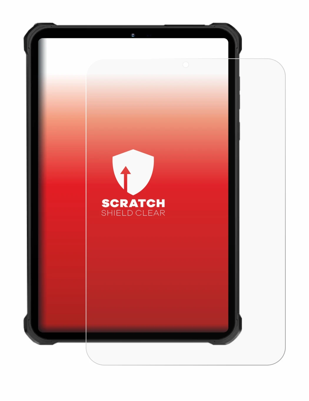 Image of the device Oukitel RT11 with a wide variety of screen protectors.