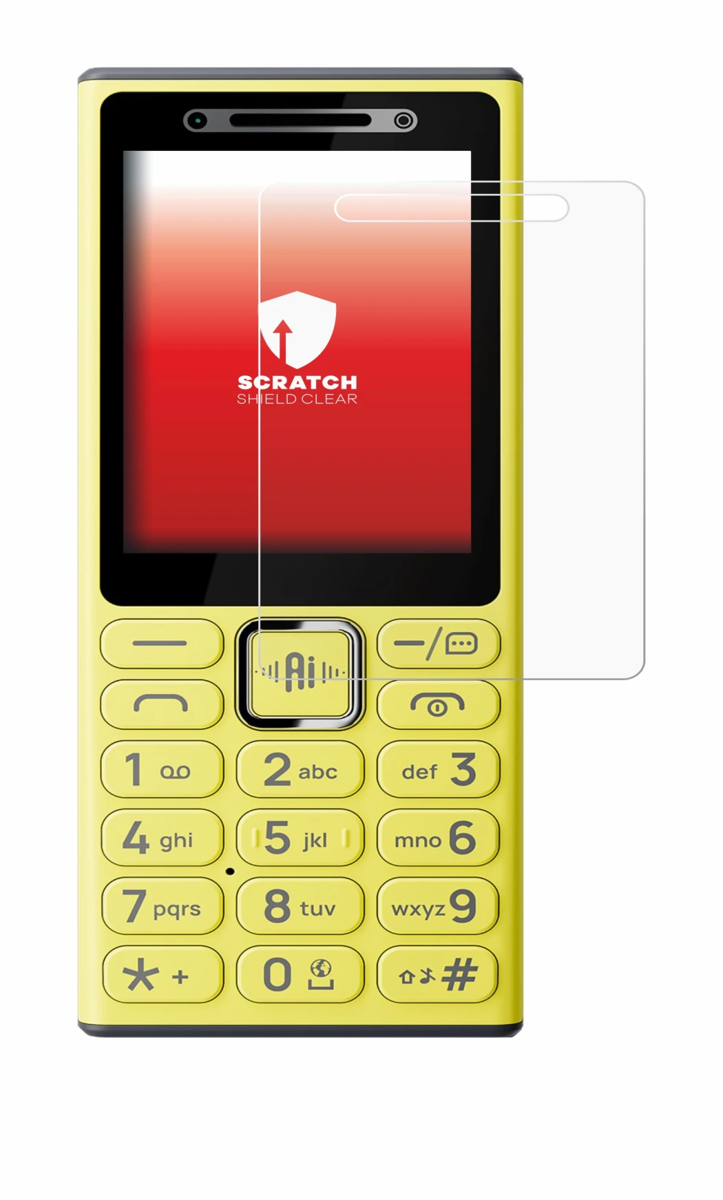Image of the device Nokia 200 4G with a wide variety of screen protectors.