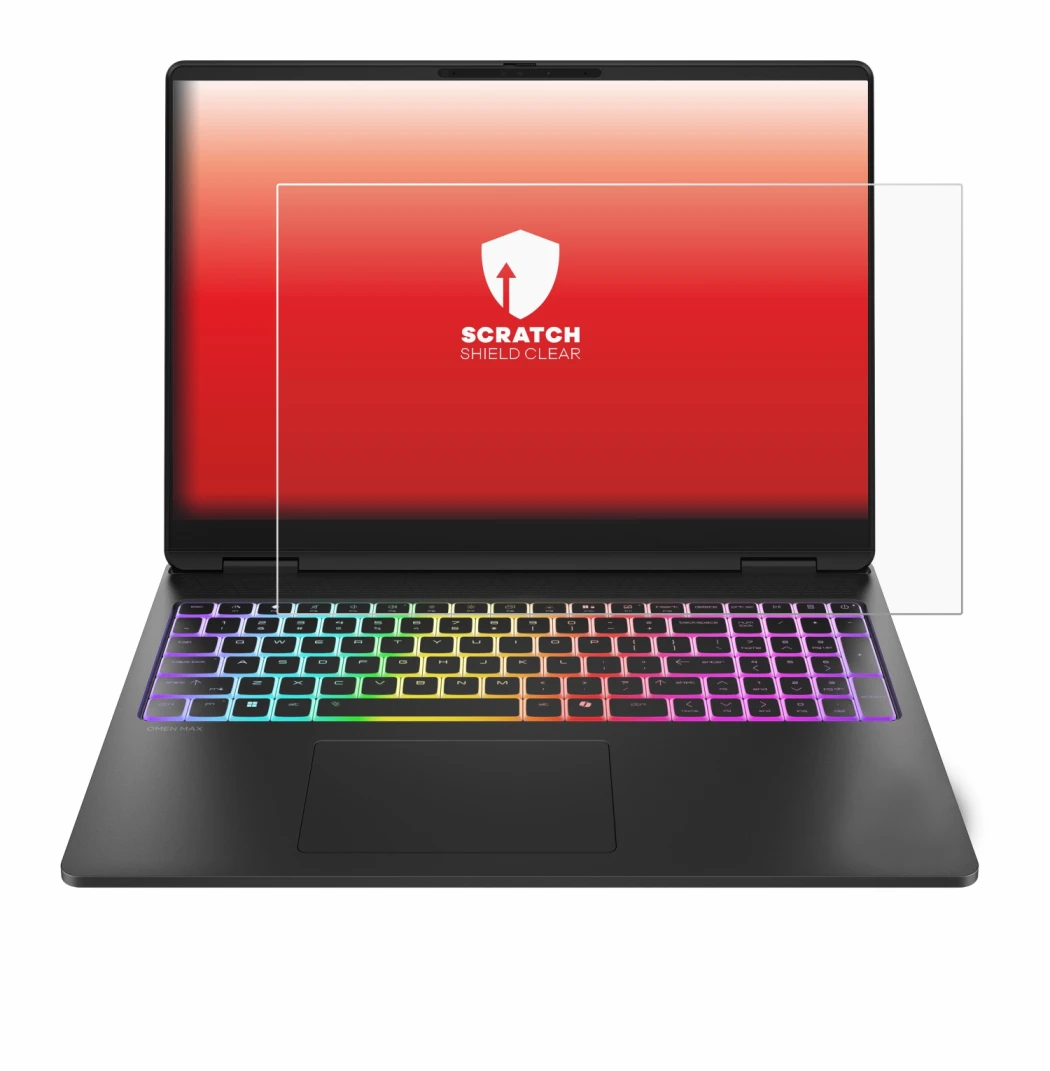 Image of the device HP HyperX OMEN MAX 16 with a wide variety of screen protectors.