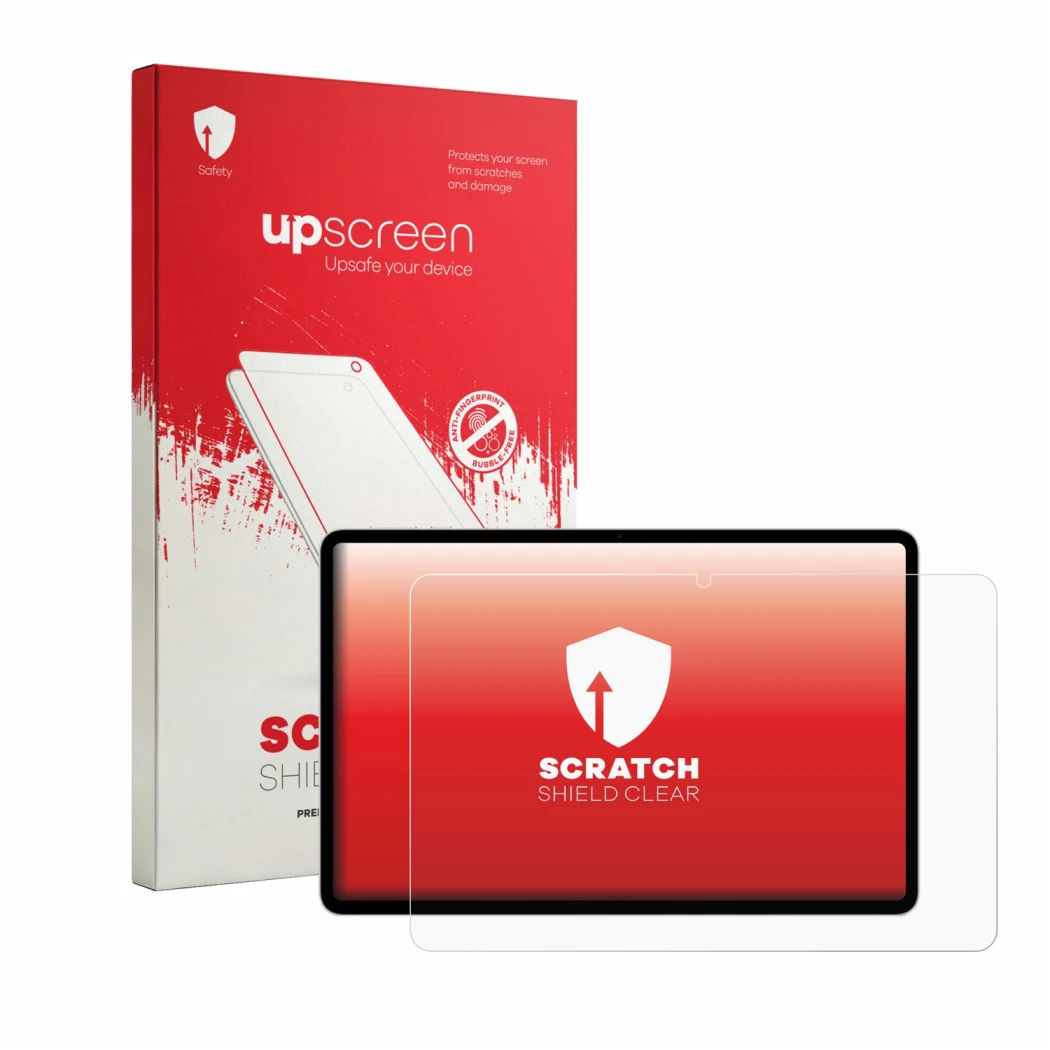 Front side of a product packaging with the brand logo upscreen. Next to it is the device Honor Pad 20 Pro shown with the corre