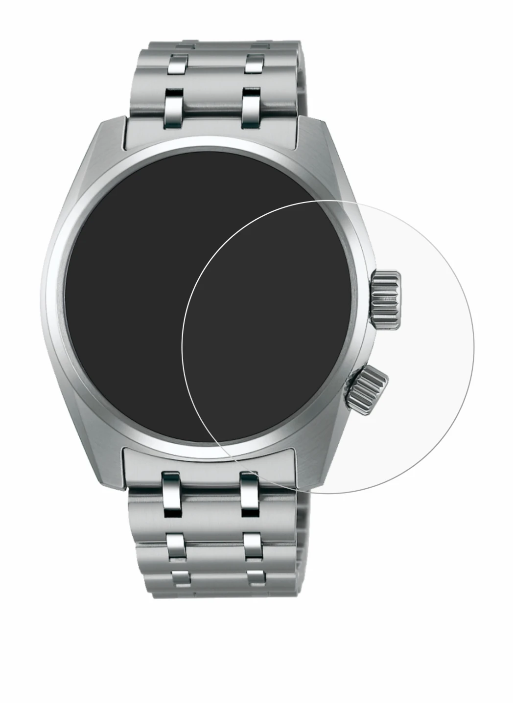 Image of the device Seiko Prospex SPB513J1 with a wide variety of screen protectors.