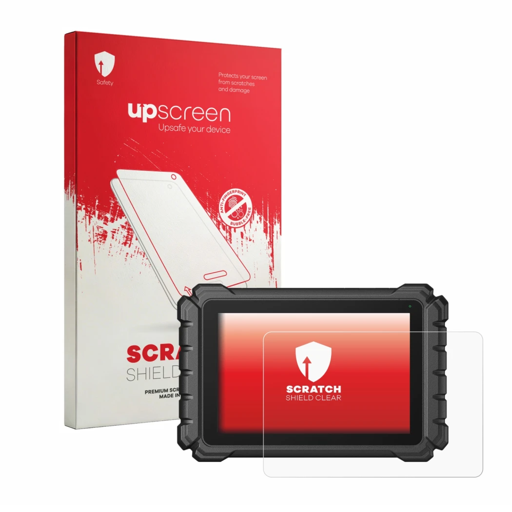 Front side of a product packaging with the brand logo upscreen. Next to it is the device Topdon ONE Plus shown with the corres
