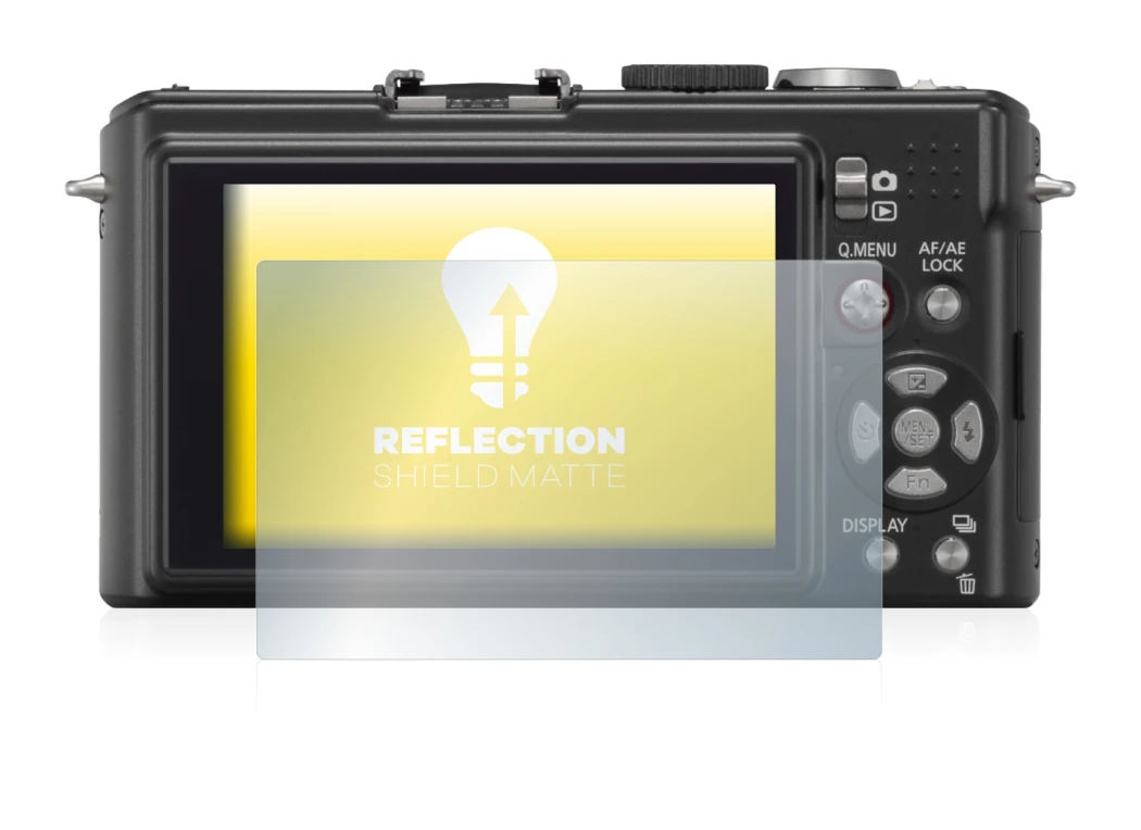 Image of the device Panasonic Lumix DMC-LX3 with a wide variety of screen protectors.