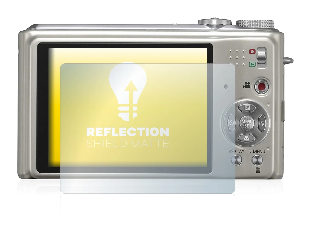 Image of the device Panasonic Lumix DMC-TZ7 with a wide variety of screen protectors.