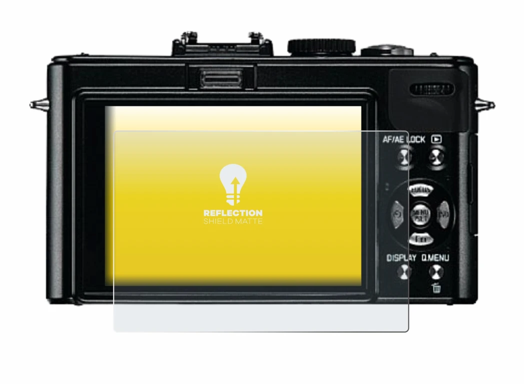 Image of the device Leica D-Lux 5 with a wide variety of screen protectors.