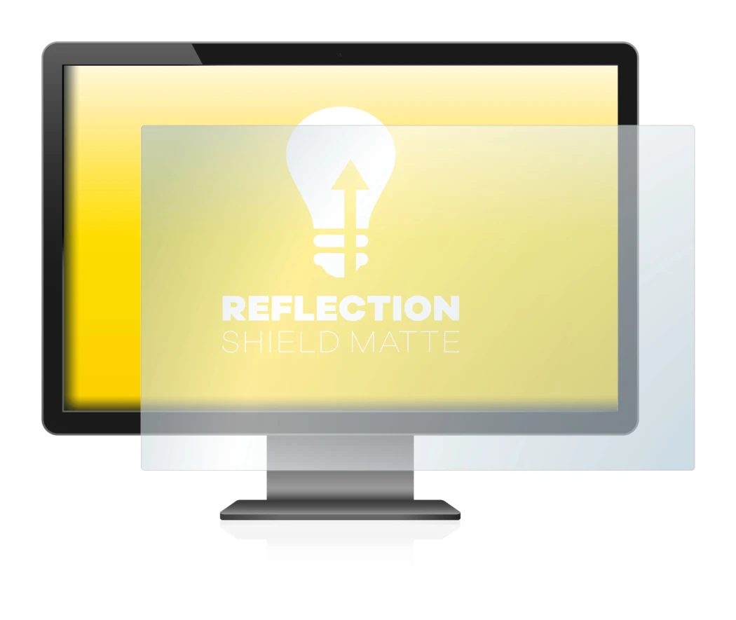 Image of the device with a wide variety of screen protectors.