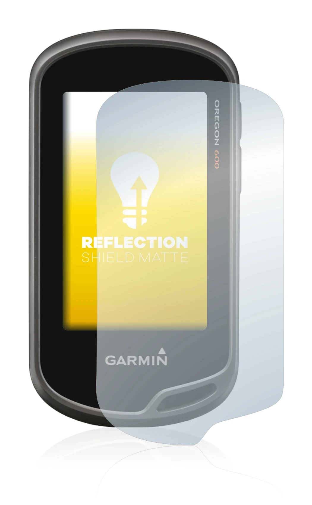 Image of the device Garmin Oregon 650 with a wide variety of screen protectors.