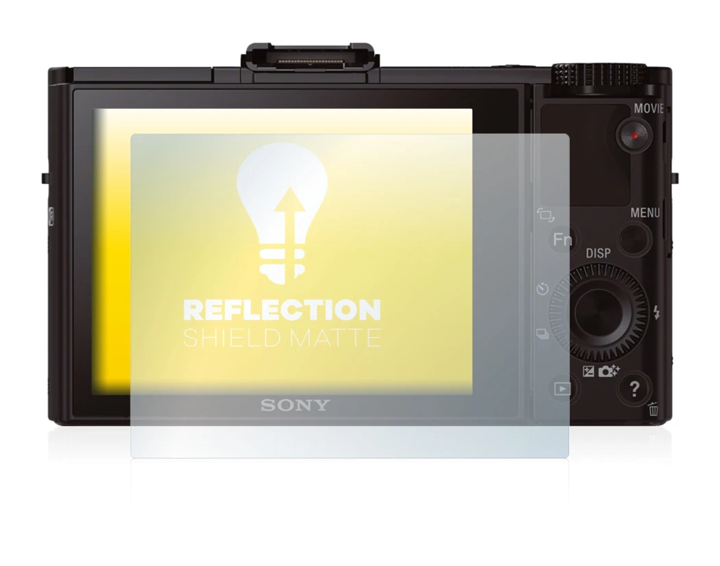 Image of the device Sony Cyber-Shot DSC-RX100 II with a wide variety of screen protectors.