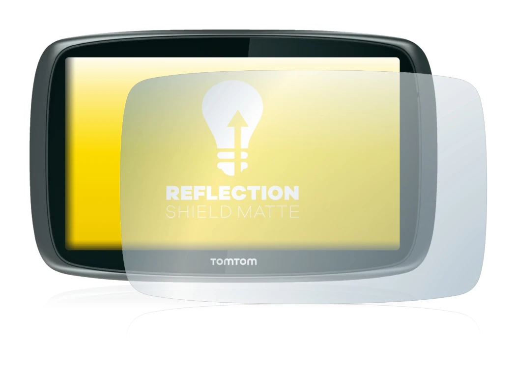 Image of the device TomTom GO 6000 with a wide variety of screen protectors.