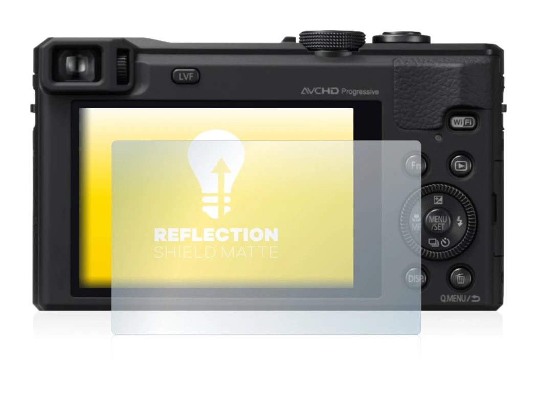 Image of the device Panasonic Lumix DMC-TZ60 with a wide variety of screen protectors.