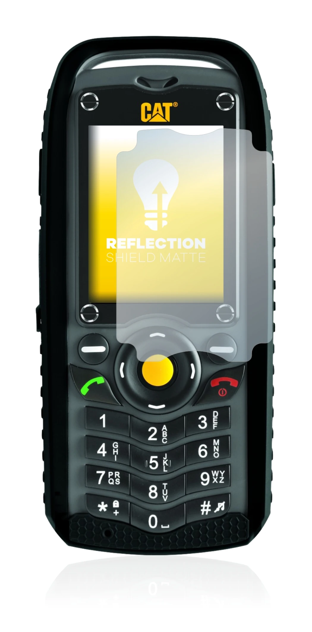 Image of the device Caterpillar Cat B25 with a wide variety of screen protectors.