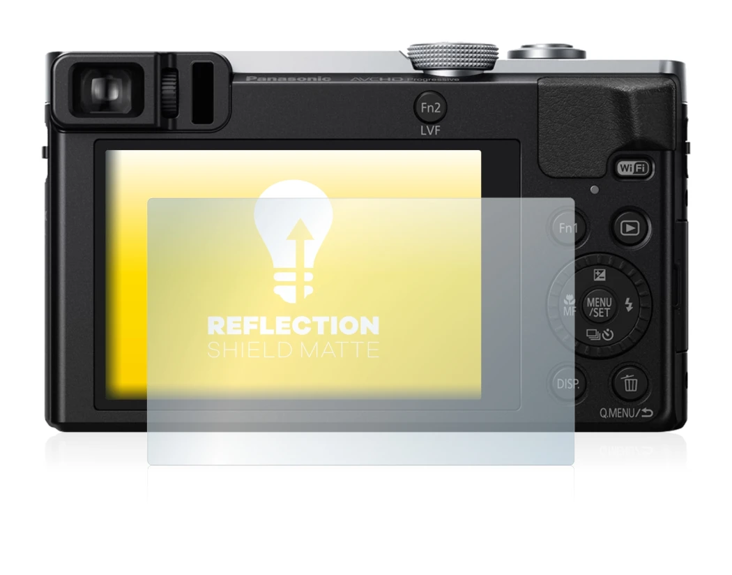 Image of the device Panasonic Lumix DMC-TZ71 with a wide variety of screen protectors.