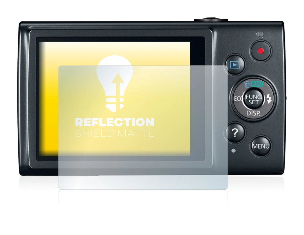 Image of the device Canon IXUS 170 with a wide variety of screen protectors.