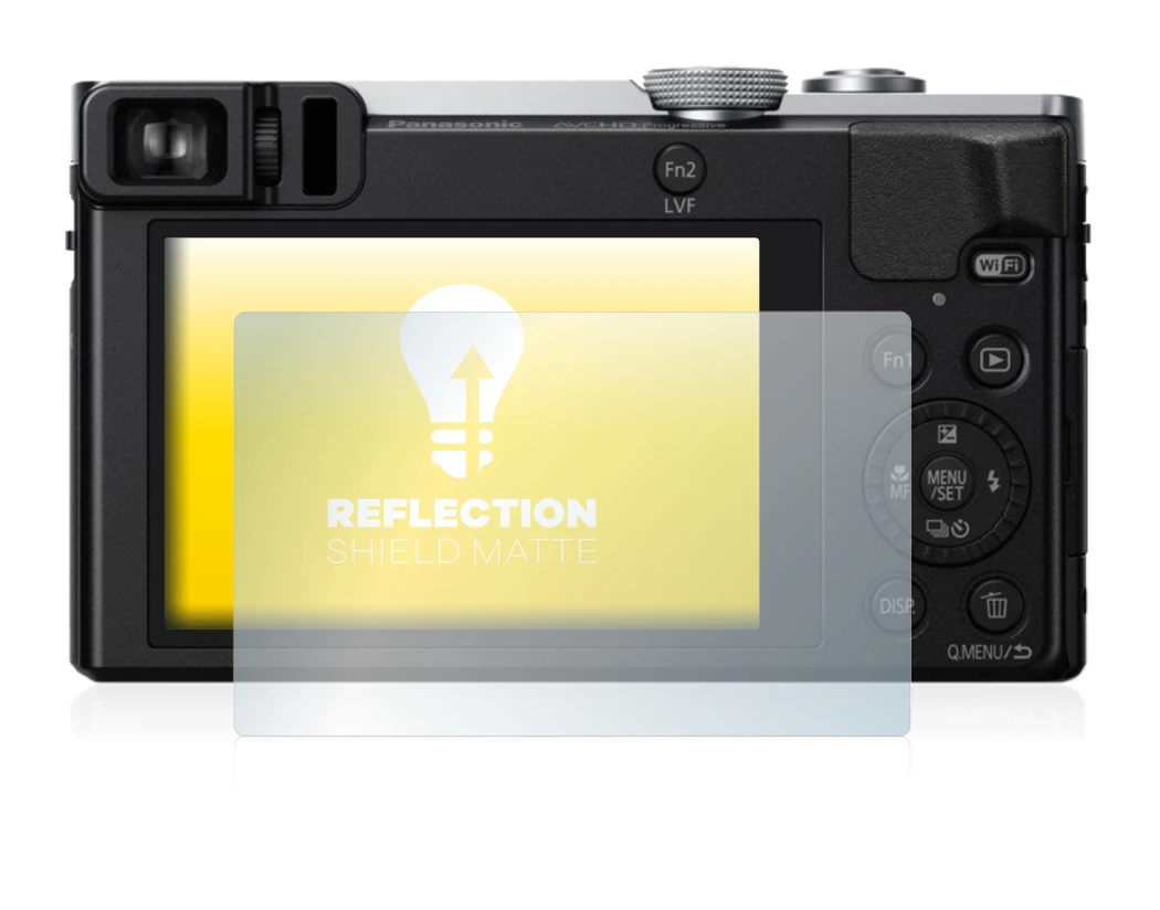 Image of the device Panasonic Lumix DMC-TZ70 with a wide variety of screen protectors.