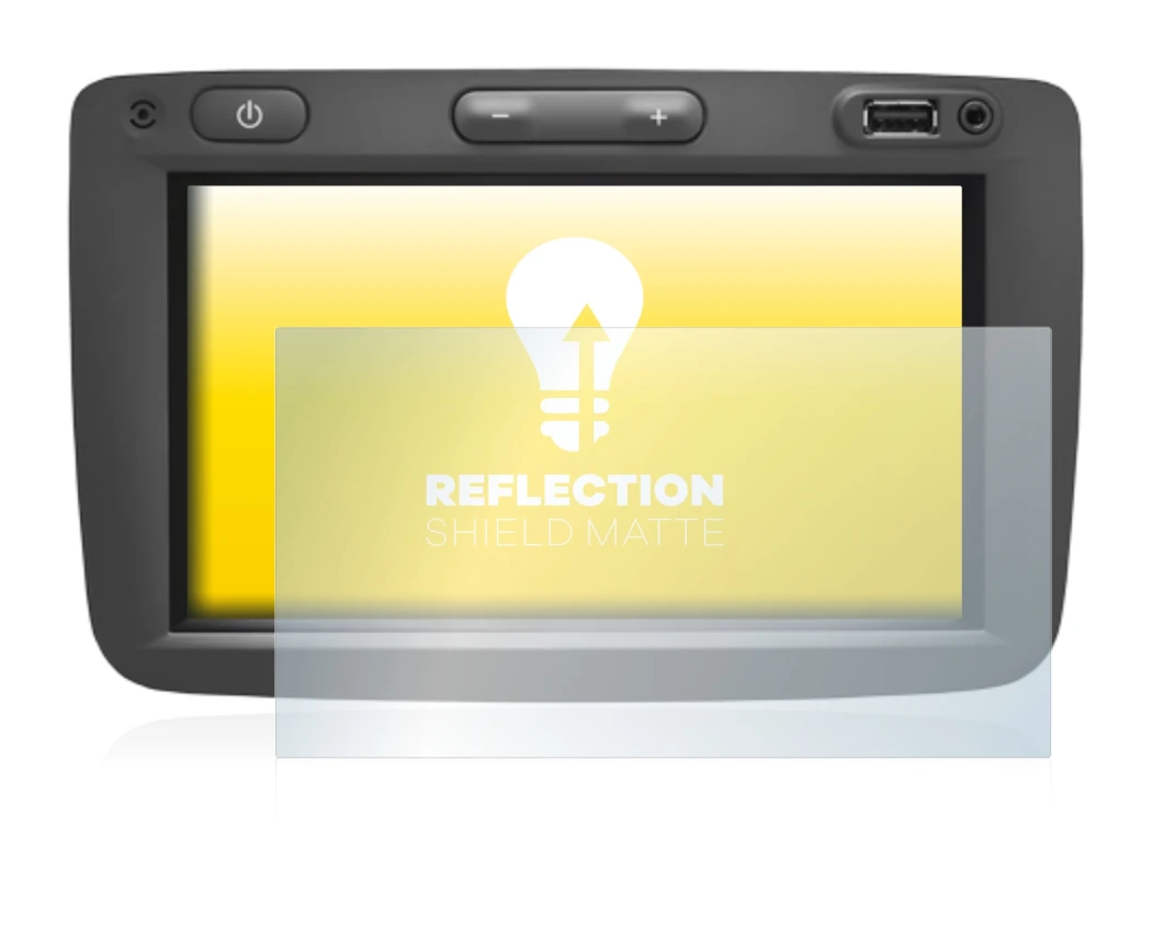 Image of the device Dacia Media Nav with a wide variety of screen protectors.