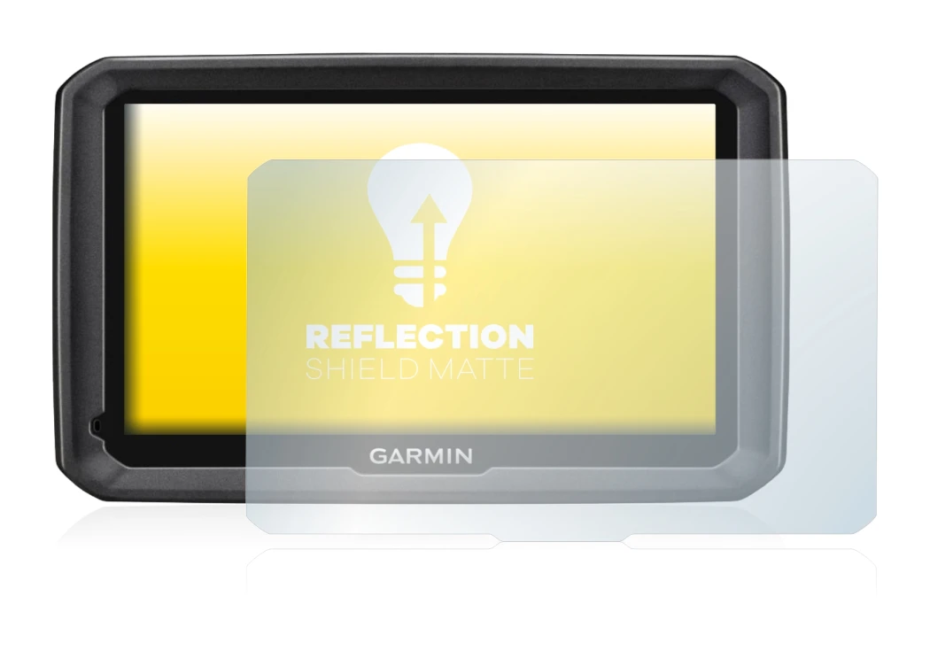 Image of the device Garmin dezl 770 LMT-D with a wide variety of screen protectors.