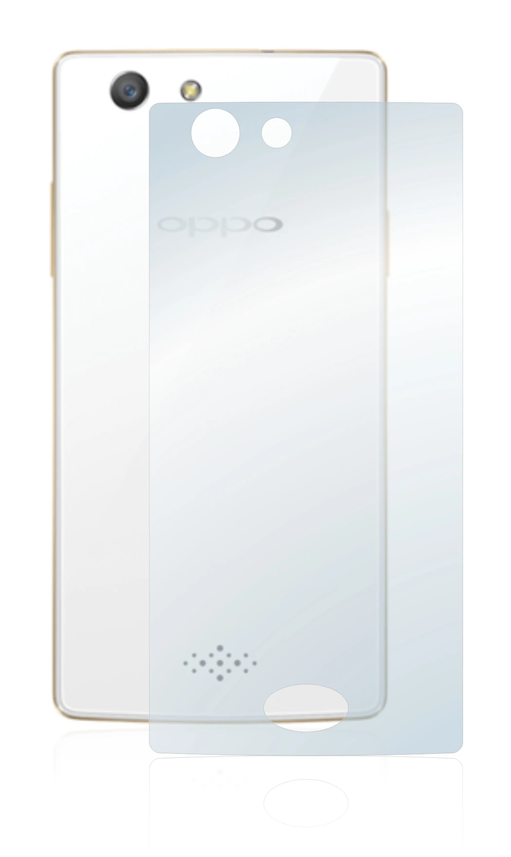 Image of the device Oppo A31 2015 (Back) with a wide variety of screen protectors.