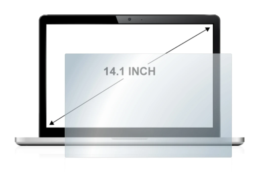 Image of the device with a wide variety of screen protectors.