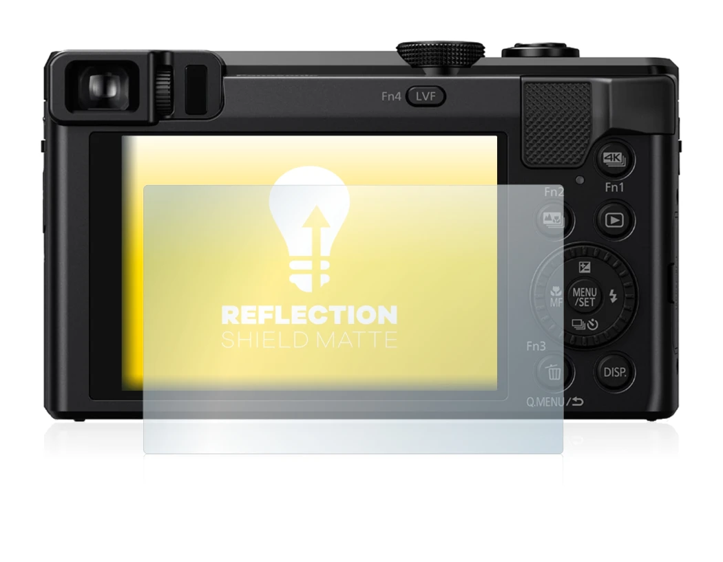 Image of the device Panasonic Lumix DMC-TZ81 with a wide variety of screen protectors.
