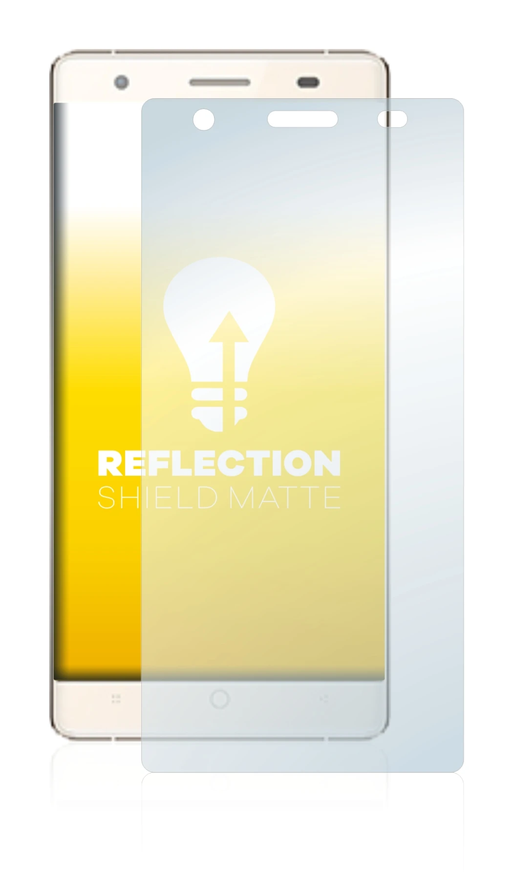 Image of the device Milai M6 with a wide variety of screen protectors.