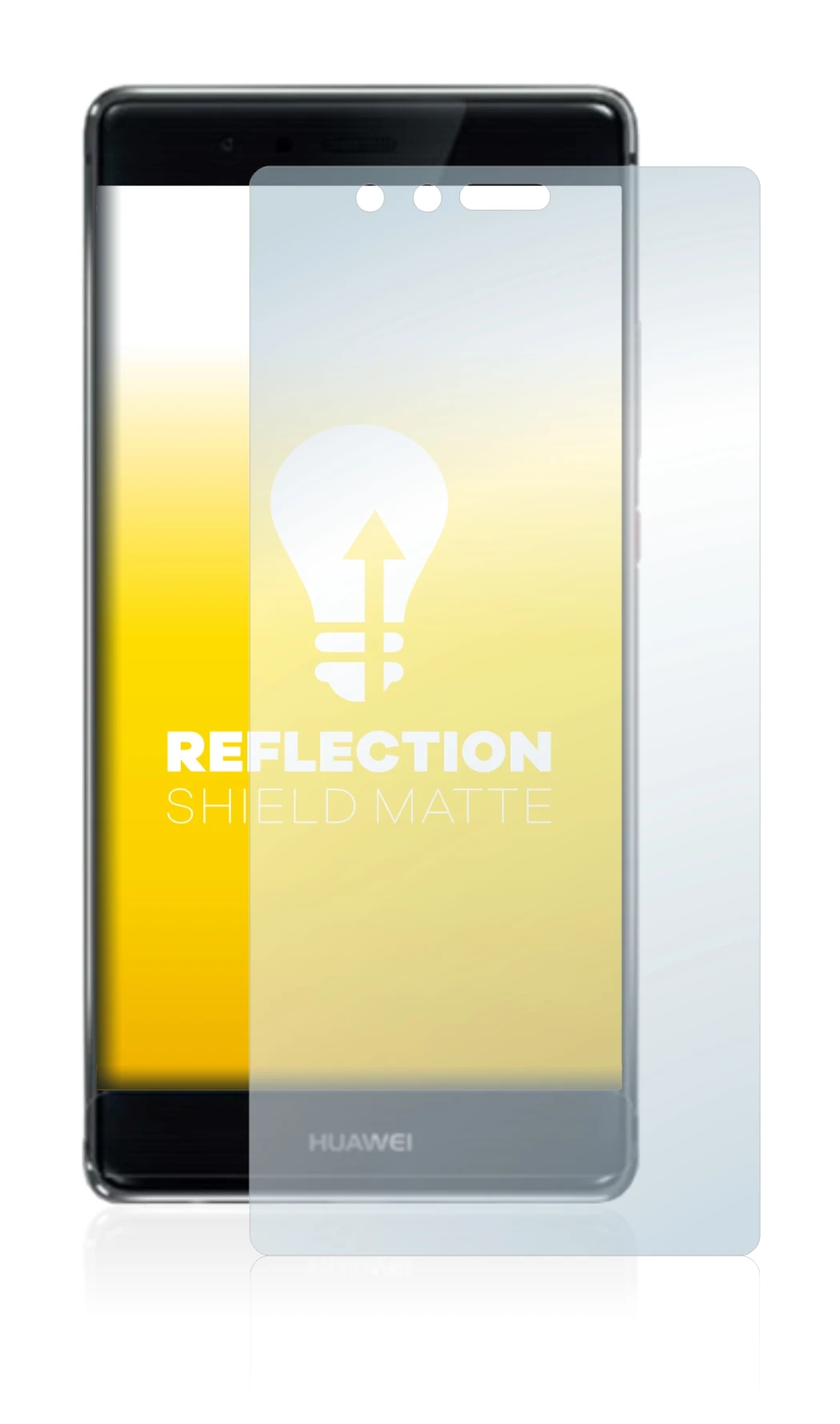 Image of the device Huawei P9 Plus with a wide variety of screen protectors.