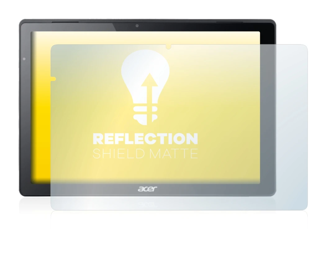 Image of the device Acer Switch Alpha 12 with a wide variety of screen protectors.