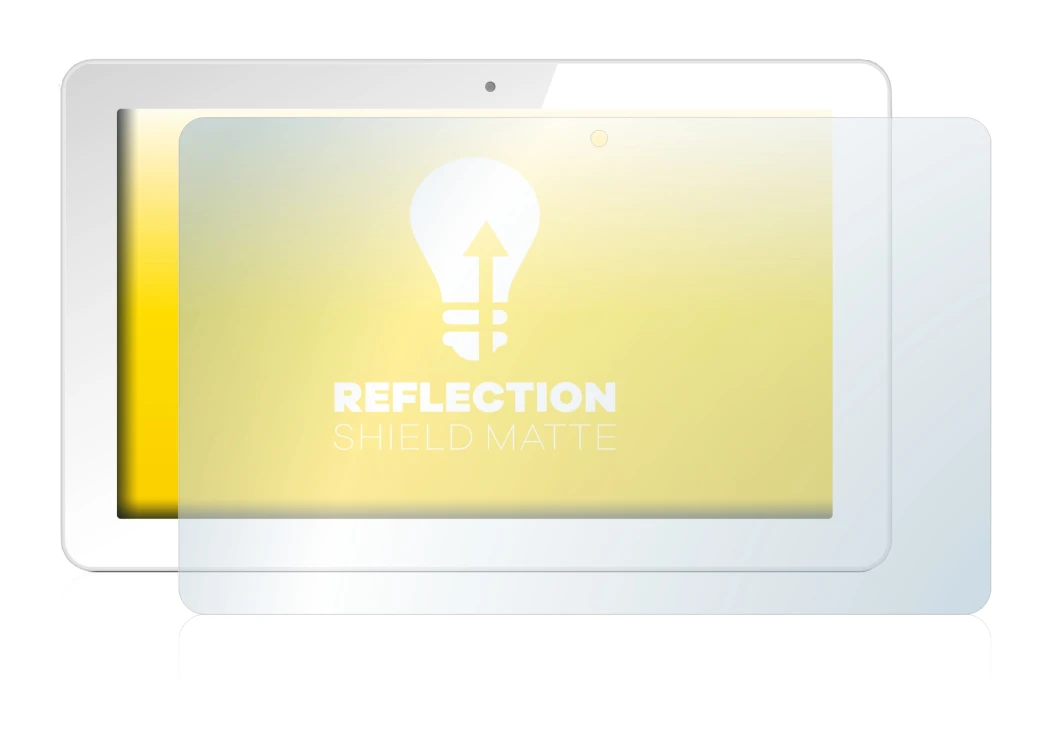 Image of the device Odys Rise 10 Quad with a wide variety of screen protectors.