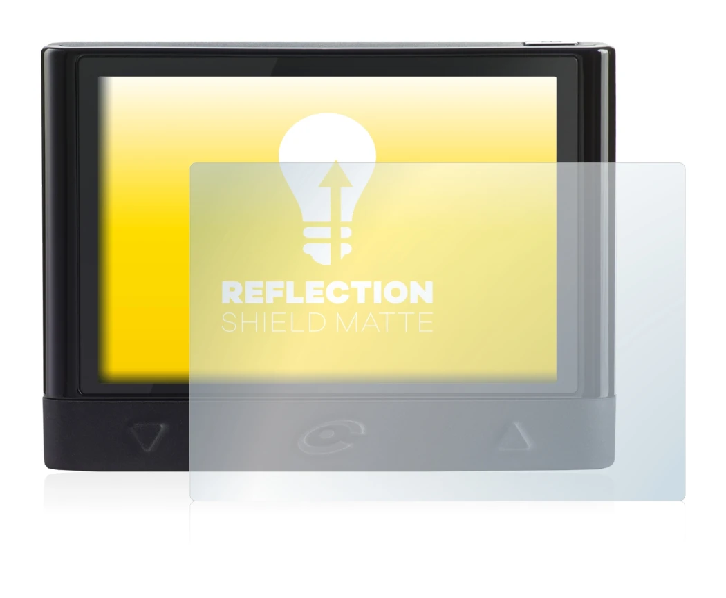 Image of the device Coyote Mini with a wide variety of screen protectors.