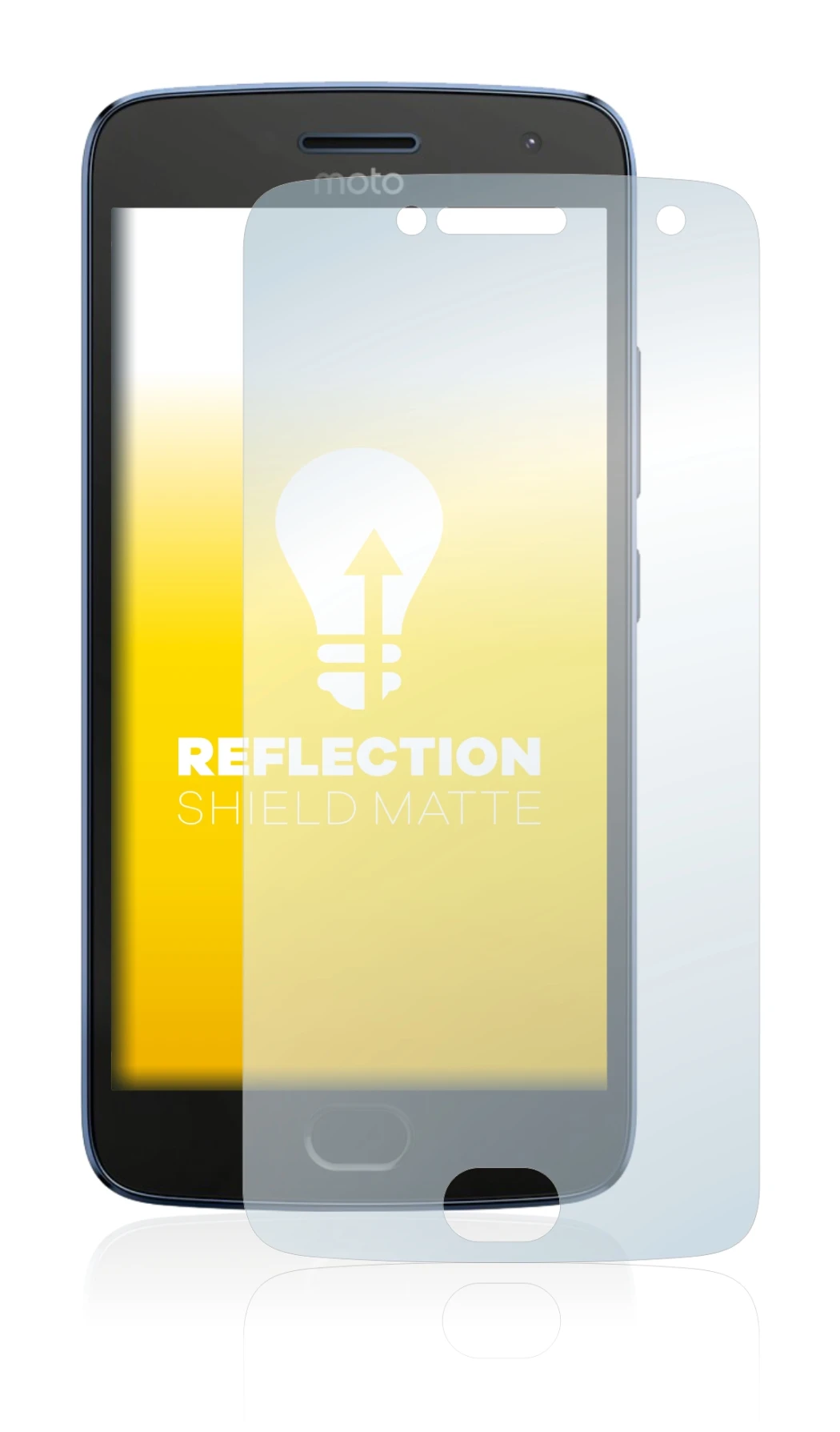 Image of the device Motorola Moto G5 Plus with a wide variety of screen protectors.