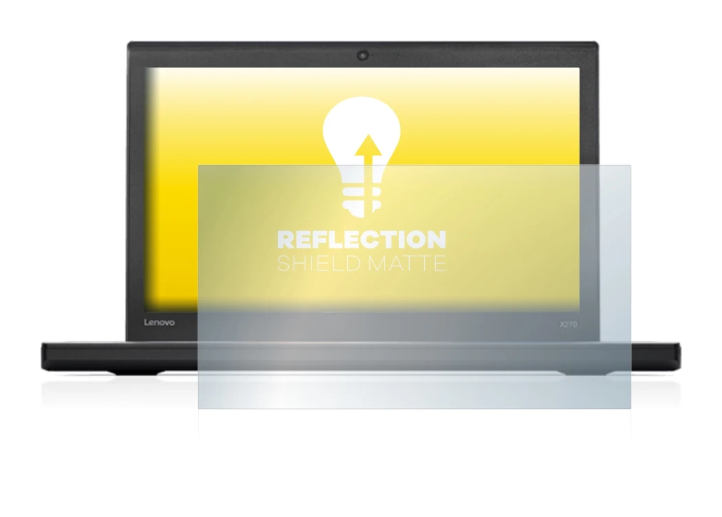 Image of the device Lenovo ThinkPad X270 with a wide variety of screen protectors.