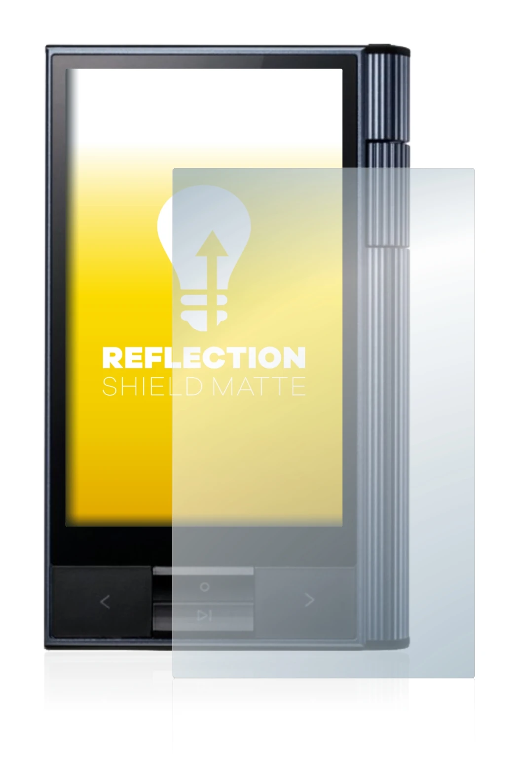 Image of the device Astell&Kern AK KANN with a wide variety of screen protectors.