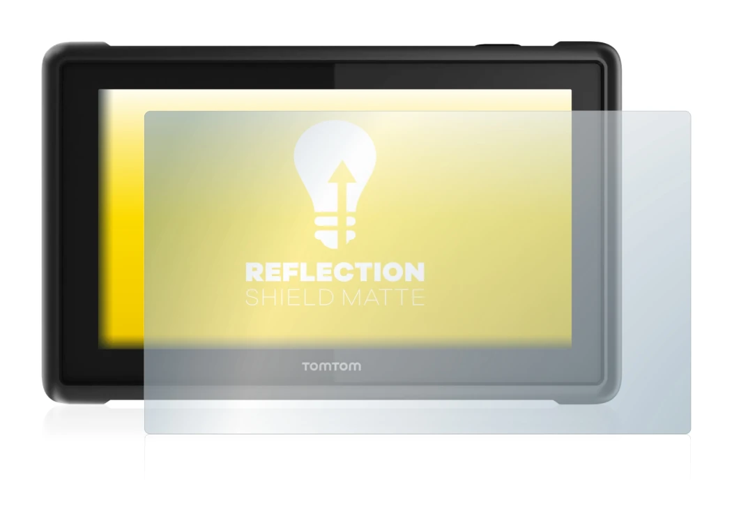 Image of the device TomTom Pro 8275 Truck with a wide variety of screen protectors.