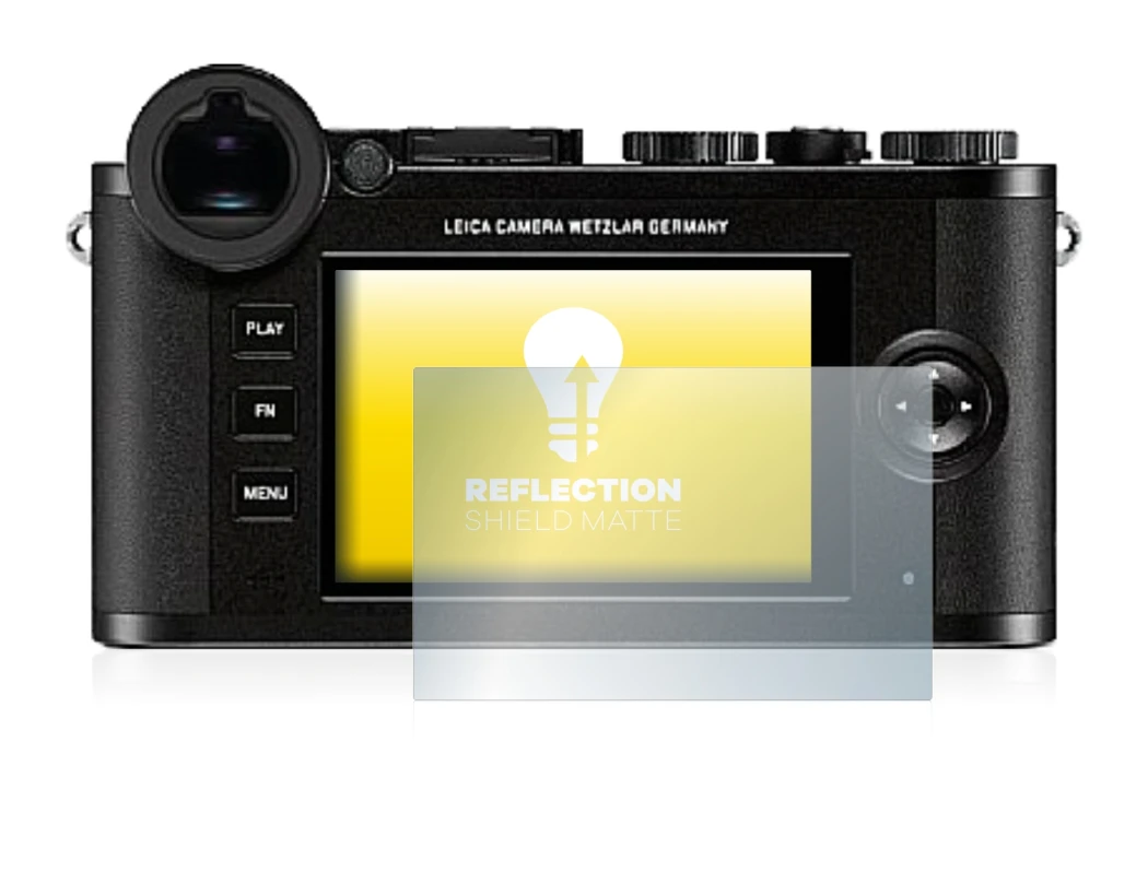 Image of the device Leica CL with a wide variety of screen protectors.