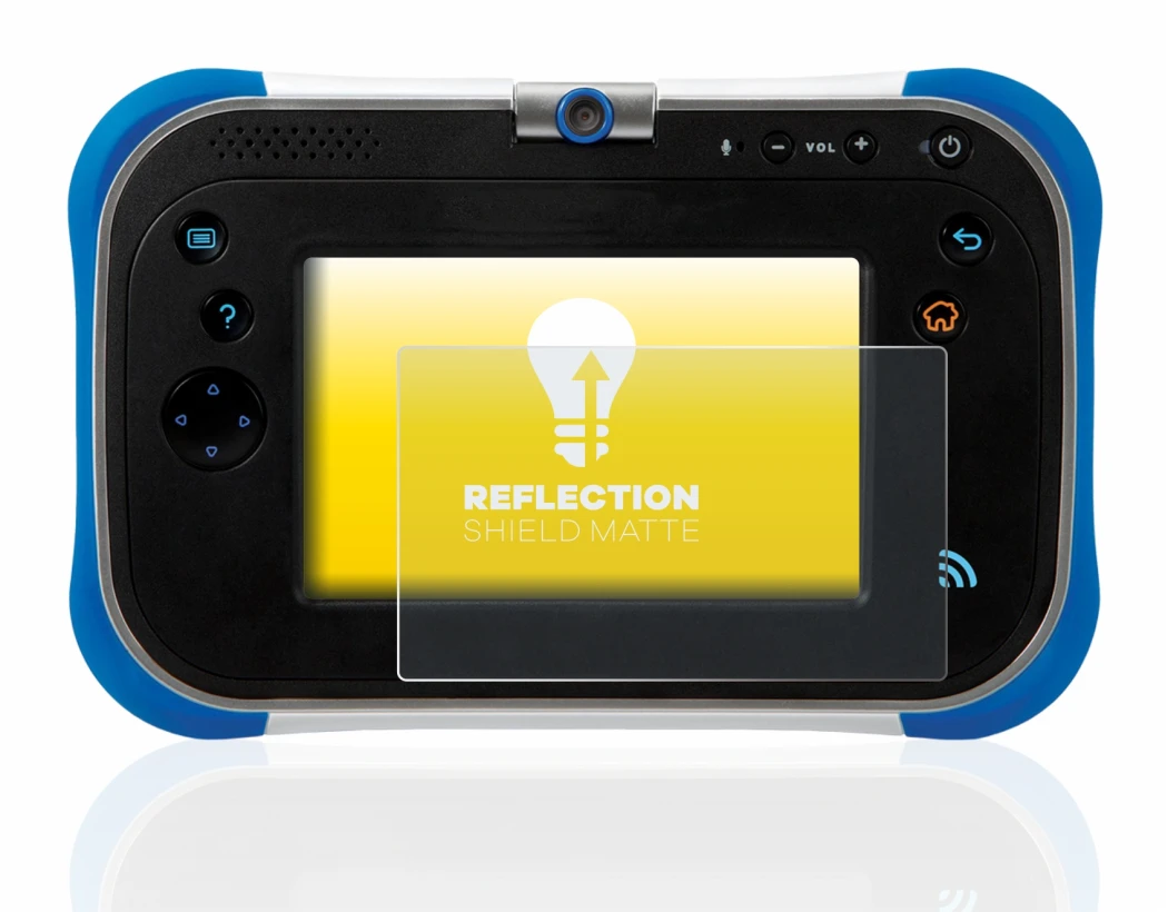 Image of the device Vtech Storio Max 2.0 with a wide variety of screen protectors.