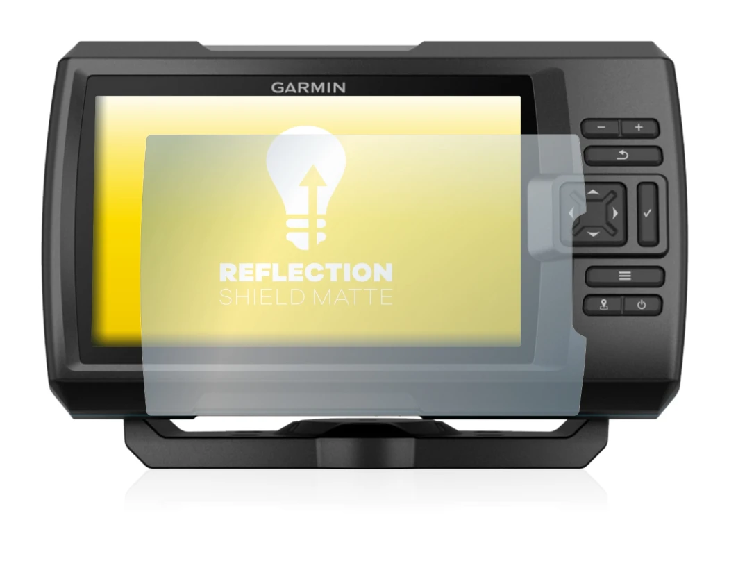 Image of the device Garmin Striker Plus 5cv with a wide variety of screen protectors.