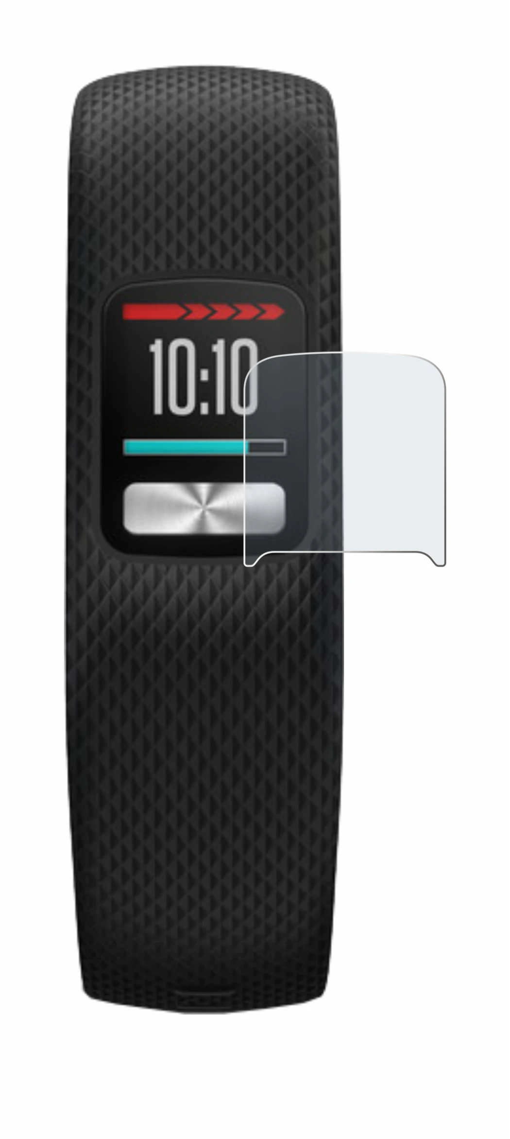 Image of the device Garmin Vivofit 4 with a wide variety of screen protectors.
