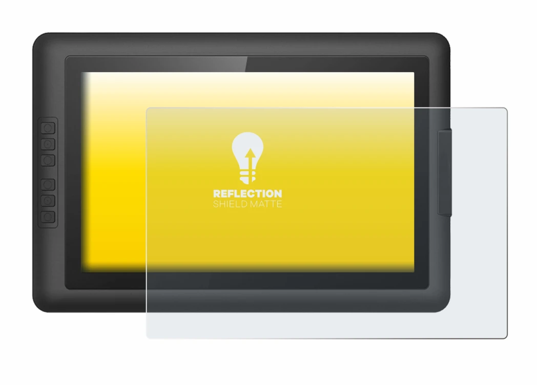 Image of the device XP-Pen Artist 15.6 with a wide variety of screen protectors.
