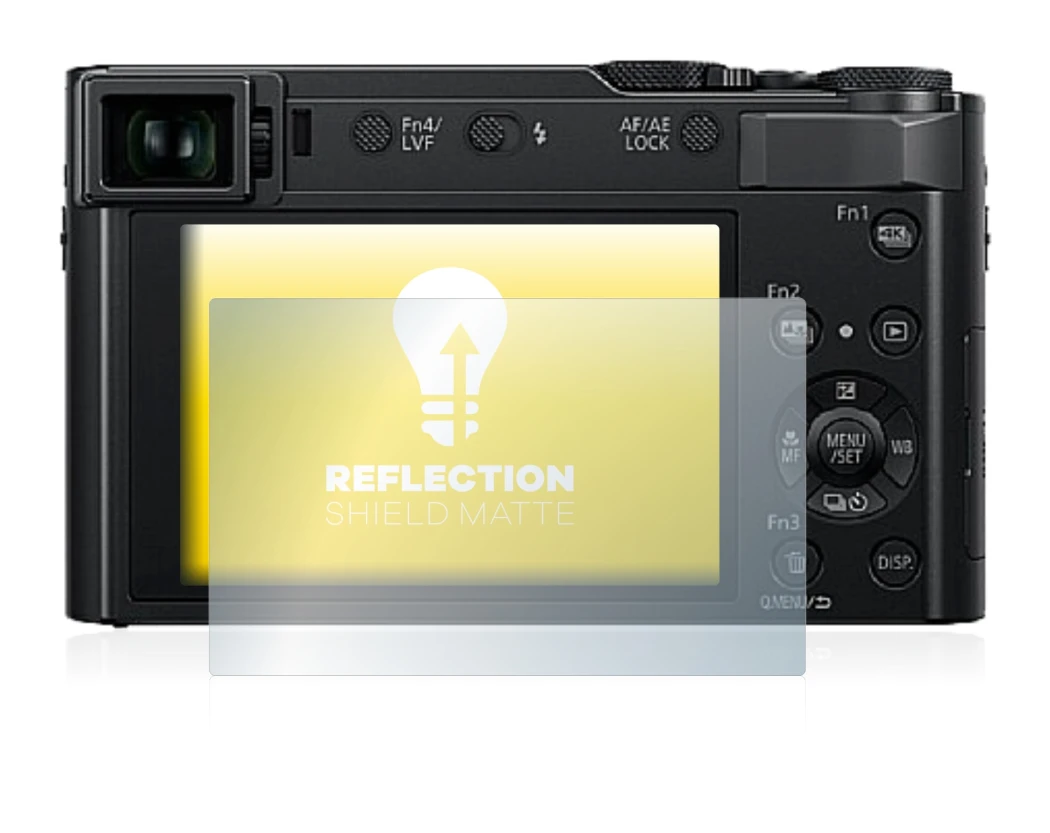 Image of the device Panasonic Lumix DC-TZ202 with a wide variety of screen protectors.