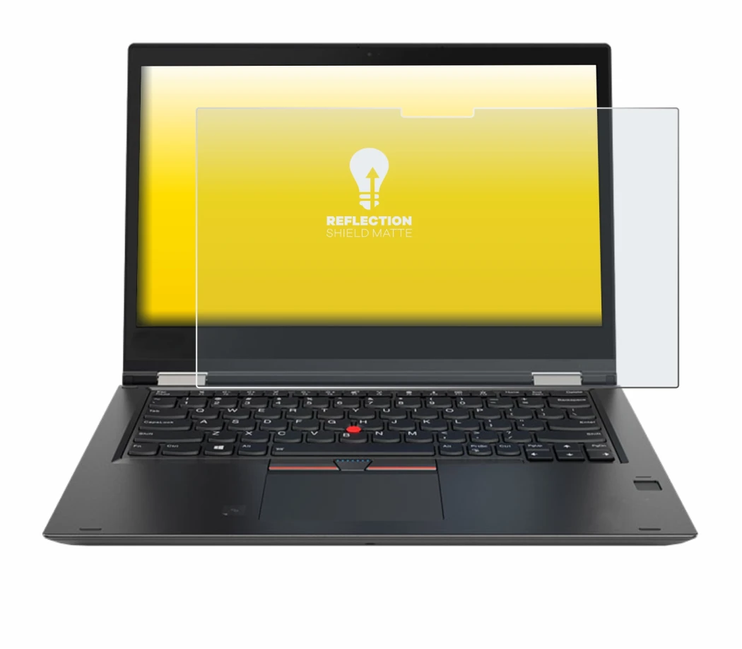 Image of the device Lenovo ThinkPad Yoga X380 with a wide variety of screen protectors.