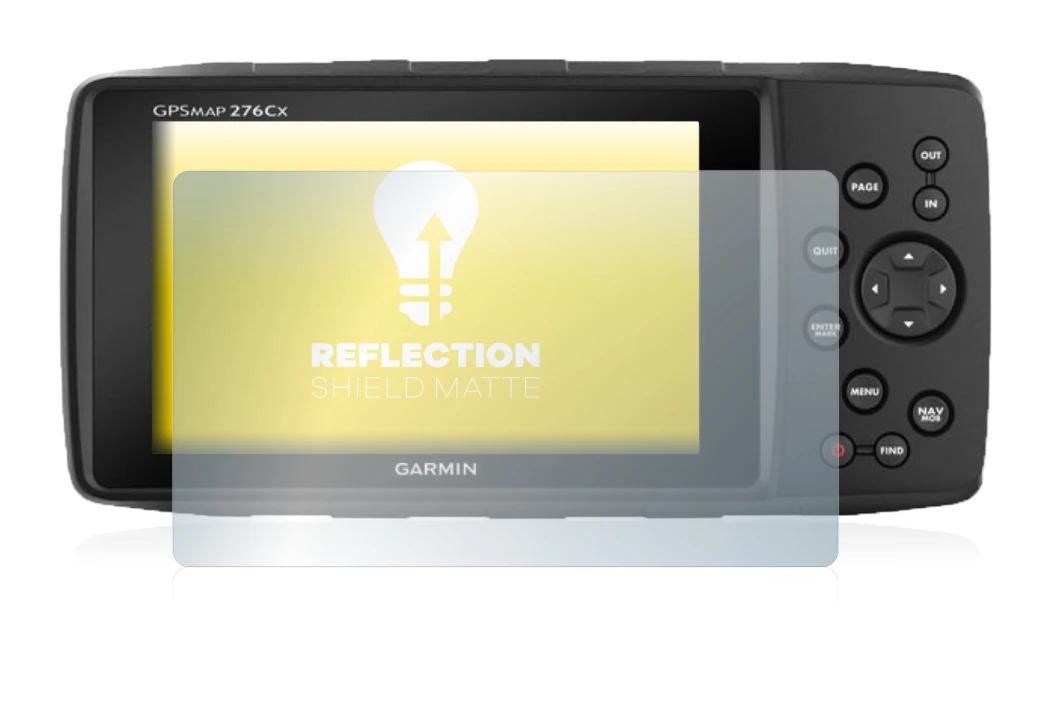 Image of the device Garmin GPSMAP 276Cx with a wide variety of screen protectors.