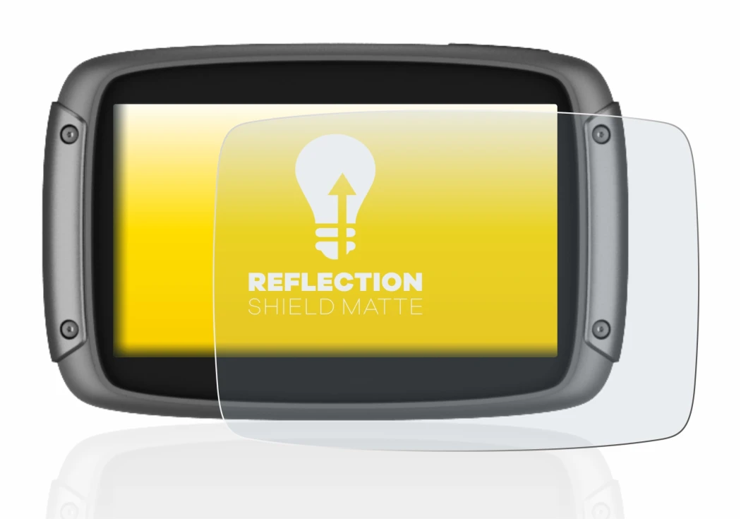 Image of the device TomTom Rider 550 with a wide variety of screen protectors.
