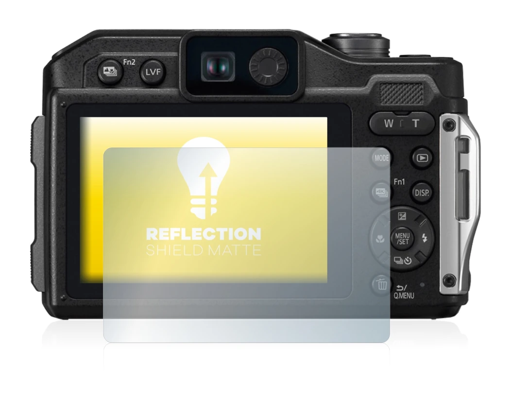 Image of the device Panasonic Lumix DC-FT7 with a wide variety of screen protectors.