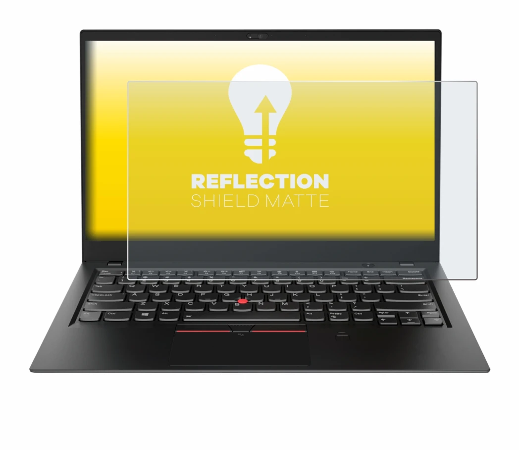 Image of the device Lenovo ThinkPad X1 Carbon (6th. Gen.) with a wide variety of screen protectors.