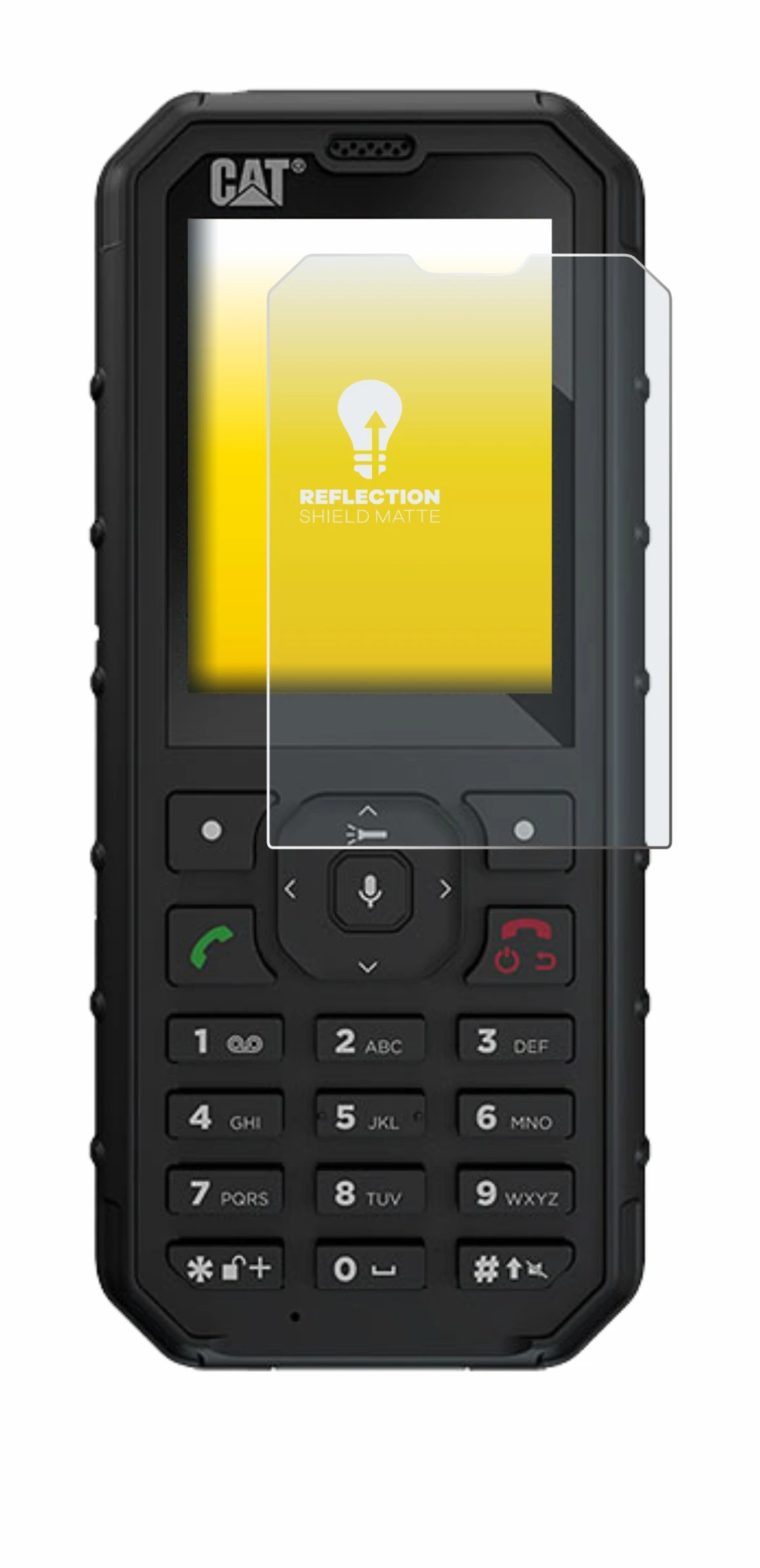 Image of the device Caterpillar Cat B35 with a wide variety of screen protectors.